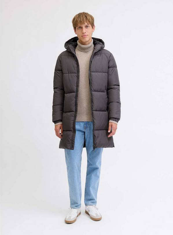 JJ REBEL Rebel Logo Long Puffer S